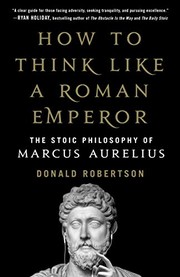 Front cover of How to Think Like a Roman Emperor by Donald Robertson