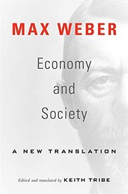 Front cover of Economy and Society by Max Weber
