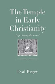 Front cover of The Temple in Early Christianity by Eyal Regev