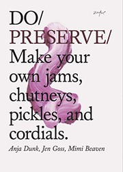 Cover of Do Preserve by Anja Dunk