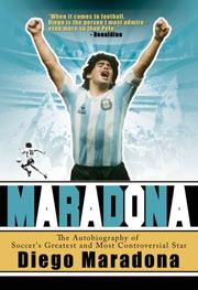 Front cover of Maradona by Diego Maradona