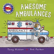 Front cover of Awesome Ambulances by Tony Mitton