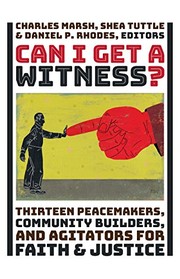 Front cover of Can I Get a Witness? by Marsh, Charles