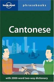 Cover of Cantonese by Zhaoyi Zhang