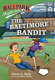 Front cover of Ballpark Mysteries #15 by David A. Kelly