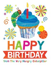 Front cover of Happy Birthday from The Very Hungry Caterpillar by Eric Carle