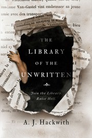 Front cover of The Library of the Unwritten by A.J. Hackwith