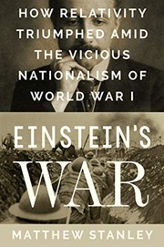 Cover of Einstein's War by Matthew Stanley