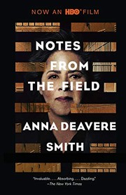 Cover of Notes from the Field by Anna Deavere Smith