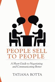 Front cover of People Sell to People by Tatiana Botta
