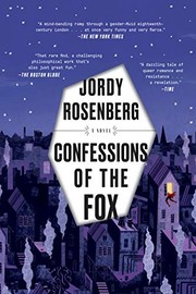 Front cover of Confessions of the Fox by Jordy Rosenberg