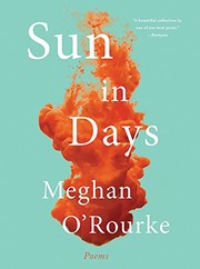 Cover of Sun in days by Meghan O'Rourke