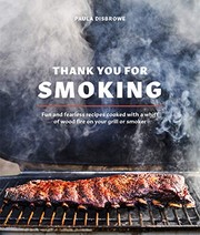 Front cover of Thank You for Smoking by Paula Disbrowe