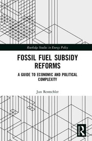 Cover of Fossil Fuel Subsidy Reforms by Jun Rentschler