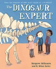Front cover of The dinosaur expert by Margaret McNamara