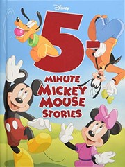 Front cover of 5-Minute Mickey Mouse Stories by Disney Book Group