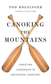 Cover of Canoeing the Mountains by Tod Bolsinger