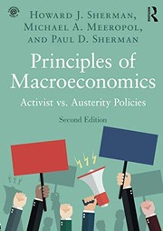 Cover of Principles of Macroeconomics by Howard J. Sherman