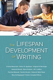 Front cover of The Lifespan Development of Writing by Charles Bazerman