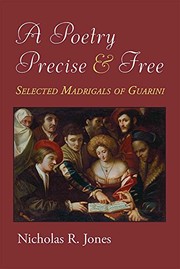 Cover of A Poetry Precise and Free by Nicholas Jones