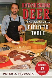 Front cover of Butchering Deer by Peter J. Fiduccia