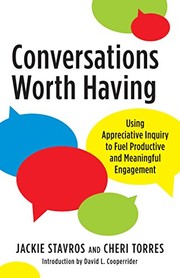 Cover of Conversations Worth Having by Jacqueline M. Stavros