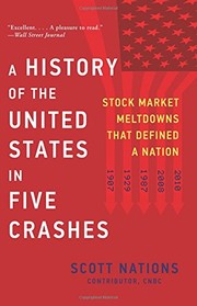 Front cover of A history of the United States in five crashes by Scott Nations