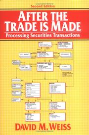 Cover of After the trade is made by Weiss, David M.