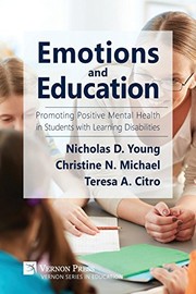 Front cover of Emotions and Education by Nicholas D Young