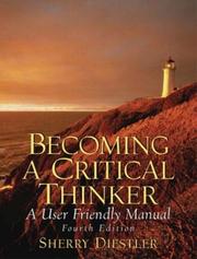 Cover of Becoming a Critical Thinker by Sherry Diestler
