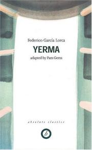 Front cover of Federico García Lorca - Yerma by Federico García Lorca
