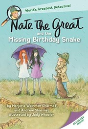 Front cover of Nate the Great and the missing birthday snake by Andrew Sharmat