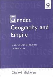 Front cover of Gender, geography, and empire by Cheryl McEwan