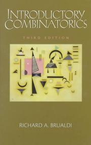 Cover of Introductory combinatorics by Richard A. Brualdi