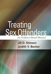 Front cover of Treating Sex Offenders by Jill D. Stinson