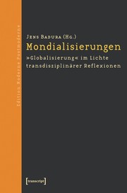 Front cover of Mondialisierungen by Jens Badura