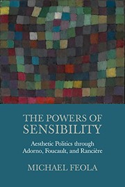 Front cover of The Powers of Sensibility by Michael Feola