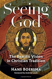 Cover of Seeing God by Hans Boersma