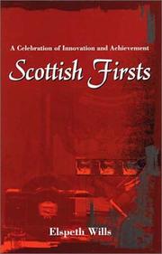 Cover of Scottish firsts by Elspeth Wills