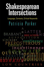 Cover of Shakespearean Intersections by Patricia Parker