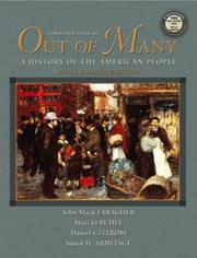 Front cover of Out of Many, Vols. 1 and 2, Brief Fourth Edition by John Mack Faragher