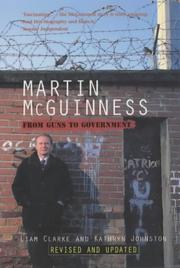 Cover of Martin McGuinness by Liam Clarke