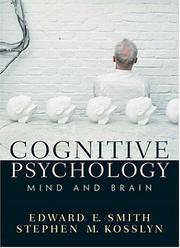 Cover of Cognitive Psychology by Edward E. Smith