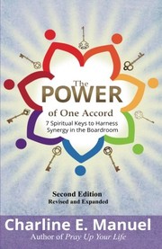 Front cover of The Power of One Accord by Charline E. Manuel
