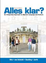 Front cover of Alles klar? An Integrated Approach to German Language and Culture (2nd Edition) by OTTO
