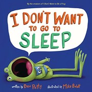 Cover of I don't want to go to sleep by Dev Petty