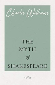 Front cover of A myth of Shakespeare by Charles Williams