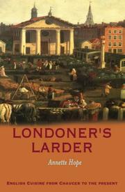Front cover of Londoners' larder by Annette Hope