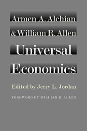 Cover of Universal Economics by Armen A Alchian