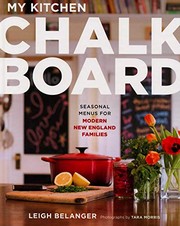 Cover of My Kitchen Chalkboard by Leigh Belanger